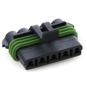 Aptiv 15300030 5-Position Female Black Connector Assembly