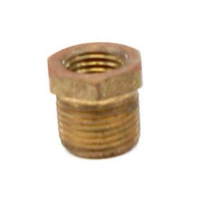 1/2 Male Pipe x 3/8 Female Pipe Reducer Bushing Brass