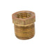 1/2 Male Pipe x 3/8 Female Pipe Reducer Bushing Brass
