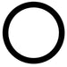 AirSource 0110 Number 8 Black Neoprene O-Ring