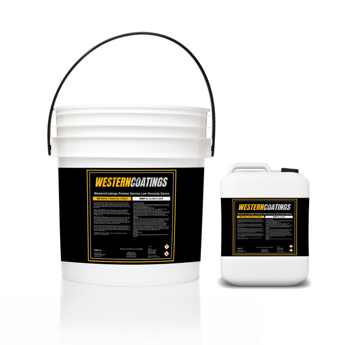 Western Coatings Premier Service Low Viscosity Epoxy Kit