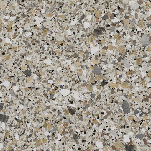 Pile of Quartzite Stone Collection flake – hybrid texture with earthy and bright flake tones.