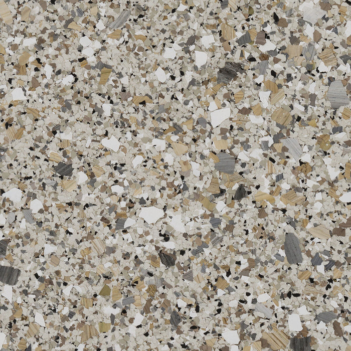 Pile of Quartzite Stone Collection flake – hybrid texture with earthy and bright flake tones.