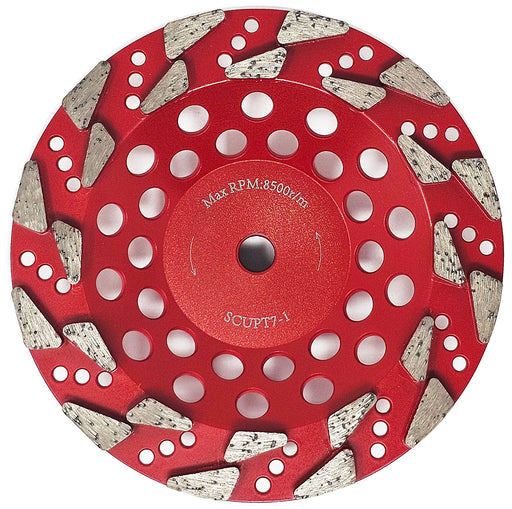 Wheel of Death 16 Grit Cup Wheel – aggressive tool for ultra-hard concrete grinding