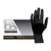 Hand Armor Black Nitrile XXL Gloves, box of 100 pairs, showcasing durable 6 mil construction and textured grip fingers, GDNPF105XX