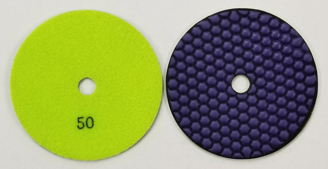 Honeycomb Polishing Pads – diamond resin pads for concrete and stone honing