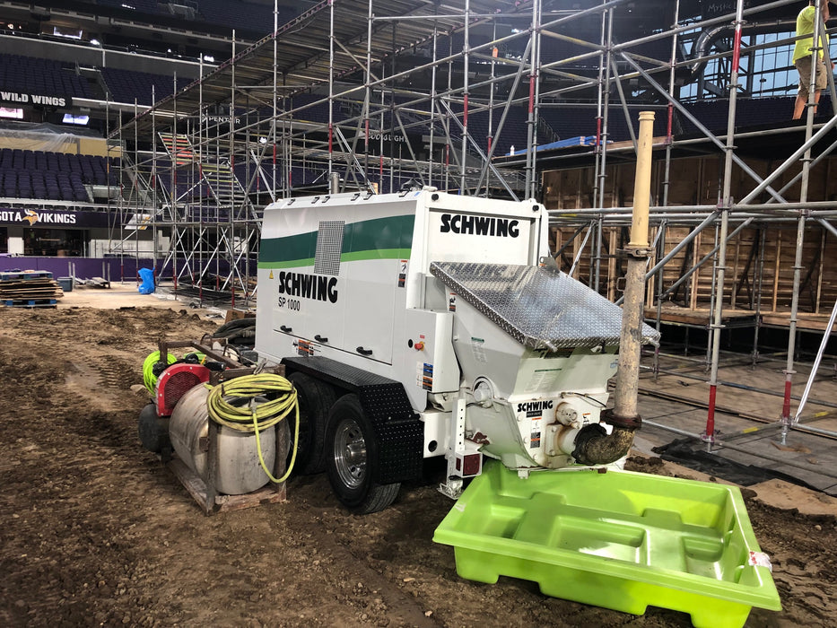 Schwing SP 1000 Stationary Concrete Pump | High-Performance Tier 4 Final Pump