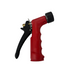 Insulated spray nozzle with brass tip for cement mixers, replacement part compatible with Gilmour 0572, Indiana Phoenix 32070, and Terex 13607.