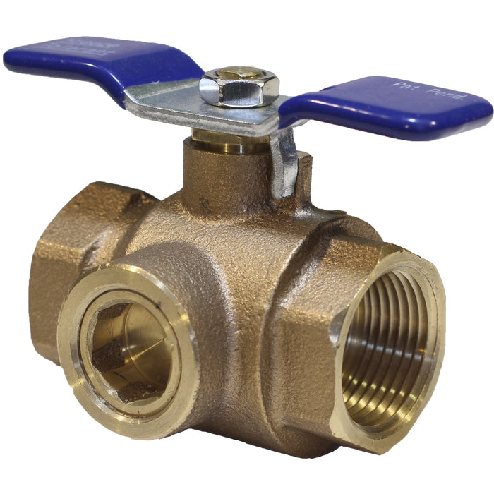 FREEZE TOLARANT, 1' SPRING RETURN BALL VALVE,