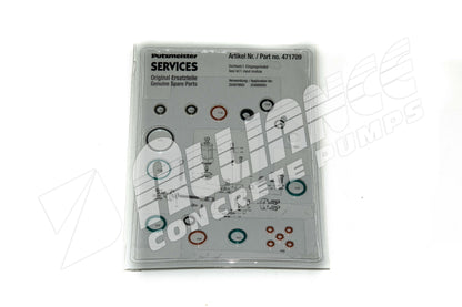 471709 | Putzmeister | SEAL SET FOR BOOM CONTROL PRESSURE PLATE - PUTZ OLD STYLE