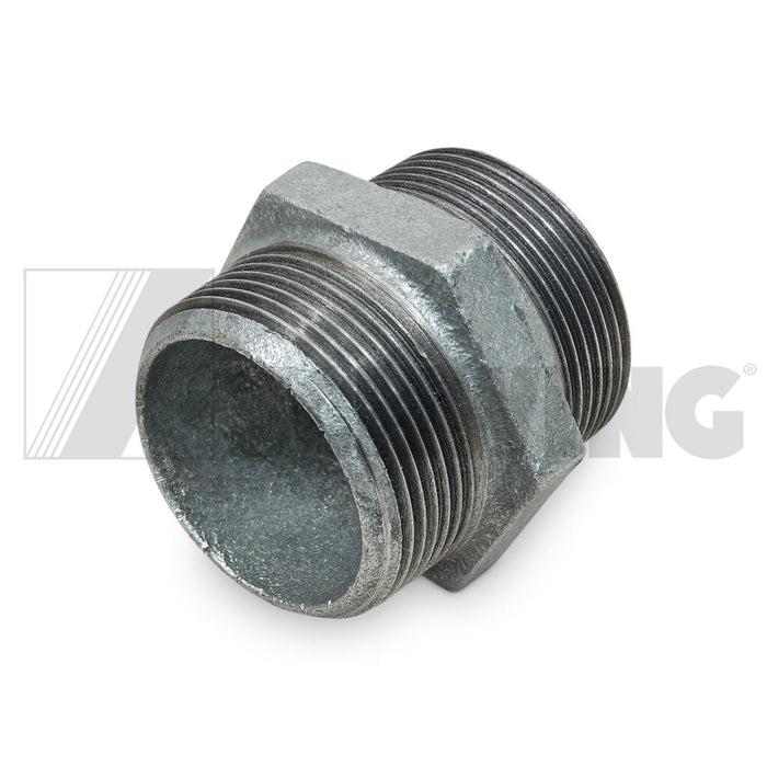 Double Nipple En 10242 N8-1 1/2-Zn-A | Weight: 2 lbs | Dimensions: 65 X 57 X 55 MM