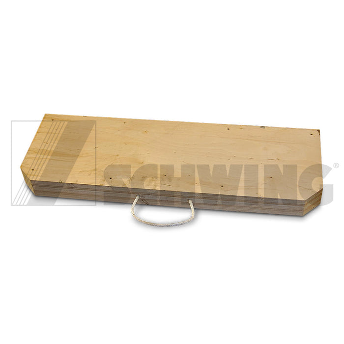 Pad - Wood, End Piece, Outrigger Foot S5 | Weight: 35 lbs | Dimensions: 990 X 330 X 80 MM