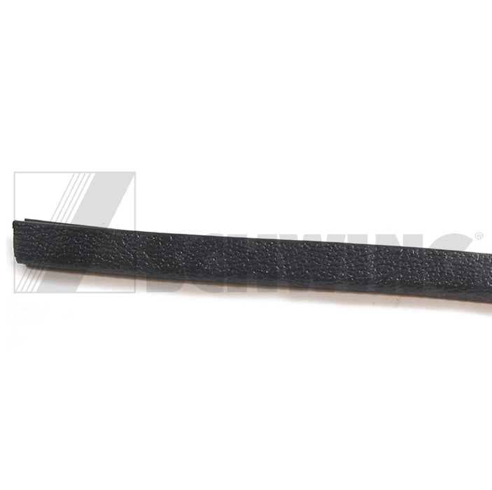Rubber Edge - 3/16" Black W/Metal Core | Weight: 3 lbs