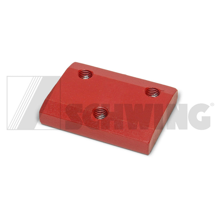 Bar - Flat, 1/2" X 2" A36 Outrigger Pad | Weight: 2 lbs | Dimensions: 70 X 50 X 13 MM