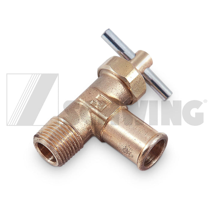 Valve - Truck, 3/8" Npt X 5/8" Hose Barb | Weight: 2 lbs | Dimensions: 24 X 53 X 63