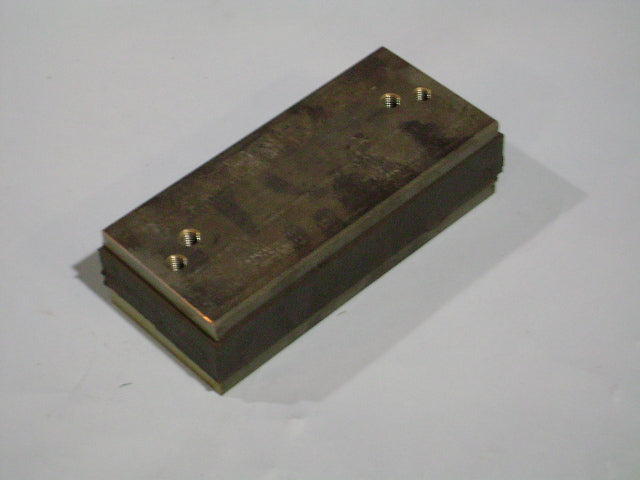 Pad - Rubber Bumper, 2.38" X 4" X 8.88" | Weight: 15 lbs | Dimensions: 61 X 102 X 226