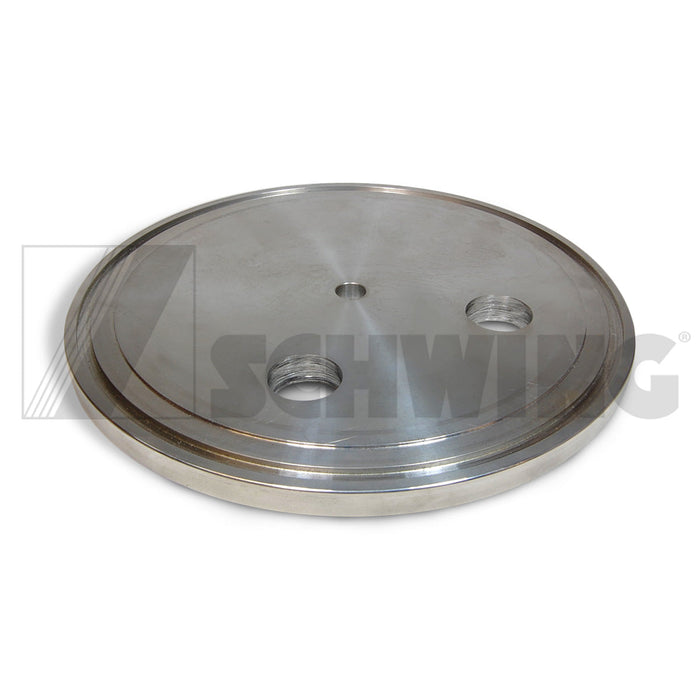 Plt - Mach. Alum Clean Out Cover-S45Sx | Weight: 5 lbs | Dimensions: 13 X 235 X 235