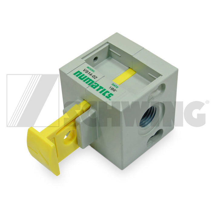 Valve - Pneumatic, 1/4" Npt Shut-Off/Loc | Weight: 2 lbs | Dimensions: 100 X 50 X 50 MM