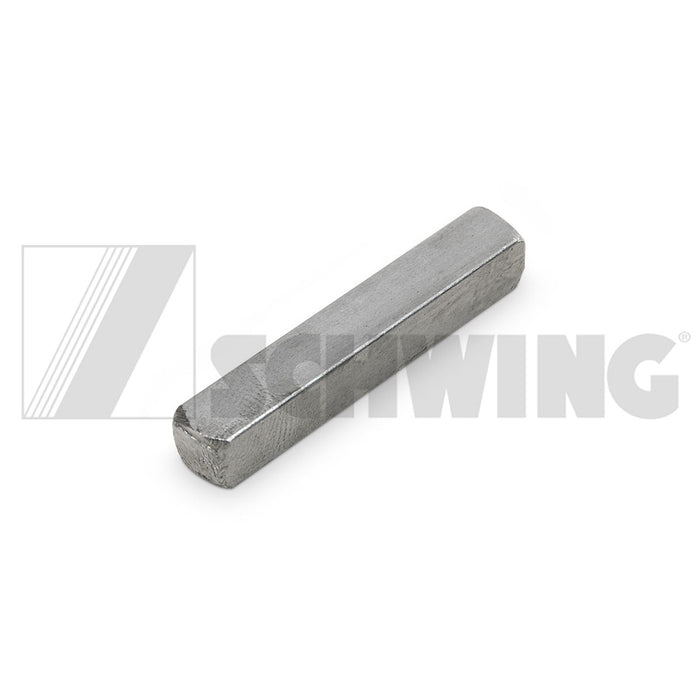 Bar - Sq, 1/4" X 1.50" Lg - Astm A36 | Weight: 2 lbs | Dimensions: 40 X 7 X 7 MM