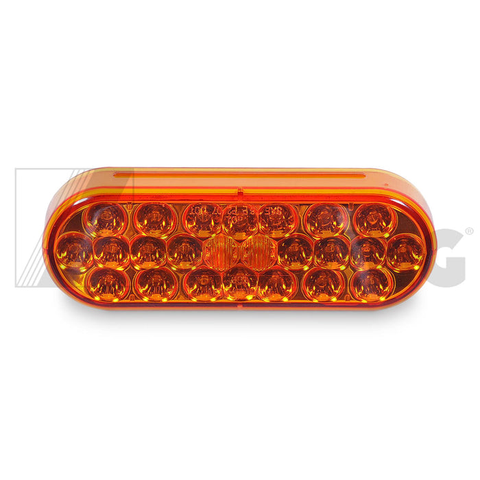 Light - Tail, Amber, 6" Oval | Weight: 2 lbs | Dimensions: 165 X 58 X 43
