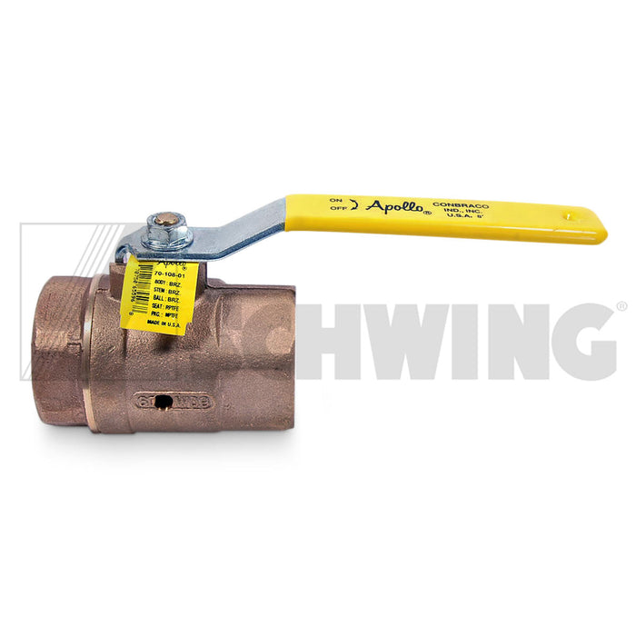 Valve - 2" Ball Modified, W/M10 X 1 Taps | Weight: 7 lbs | Dimensions: 82 X 123 X 266MM