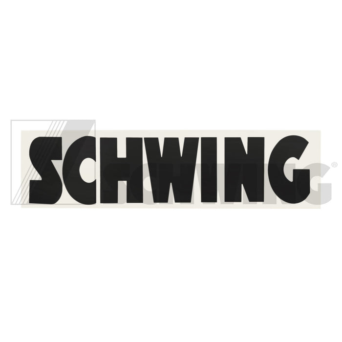 Decal Schwing 8 X 2" | Weight: 2 lbs