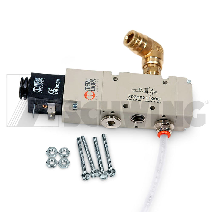 Stm Chute Lock Pneumatic Valve Sub-Assy | Weight: 2 lbs | Dimensions: 42 X 170 X 190MM