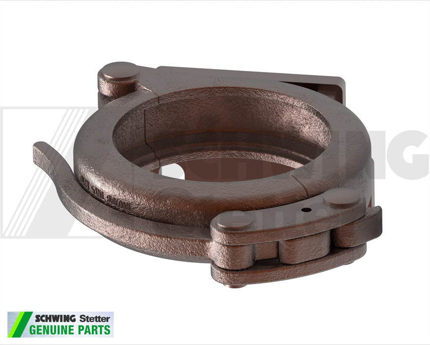 Split Coupling 5 1/2" With Plate | Weight: 15 lbs | Dimensions: 211 X 253 X 147