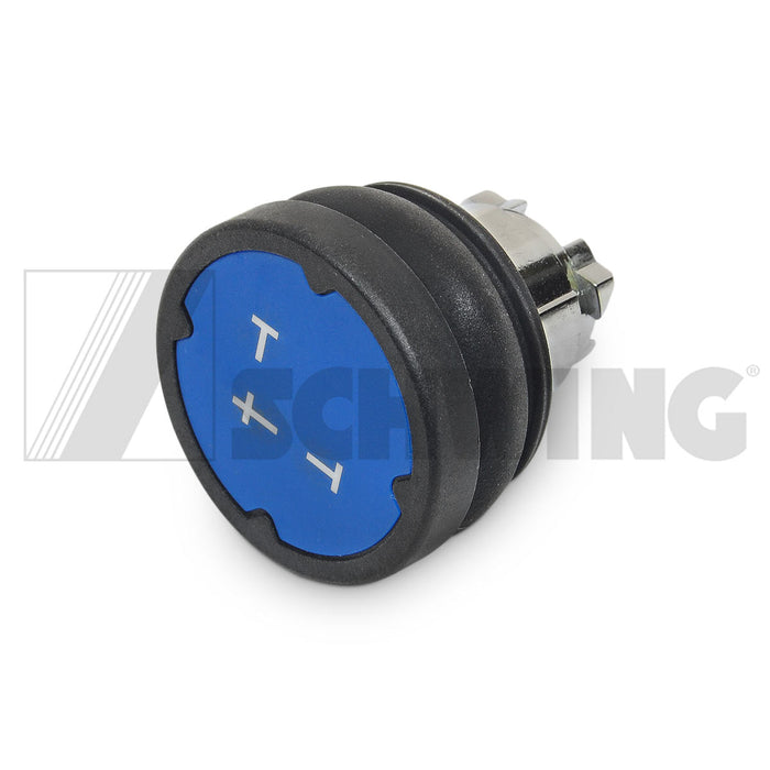 Pushbutton, Bleu, 22.5Mm | Weight: 2 lbs | Dimensions: 38 X 38 X 38 MM