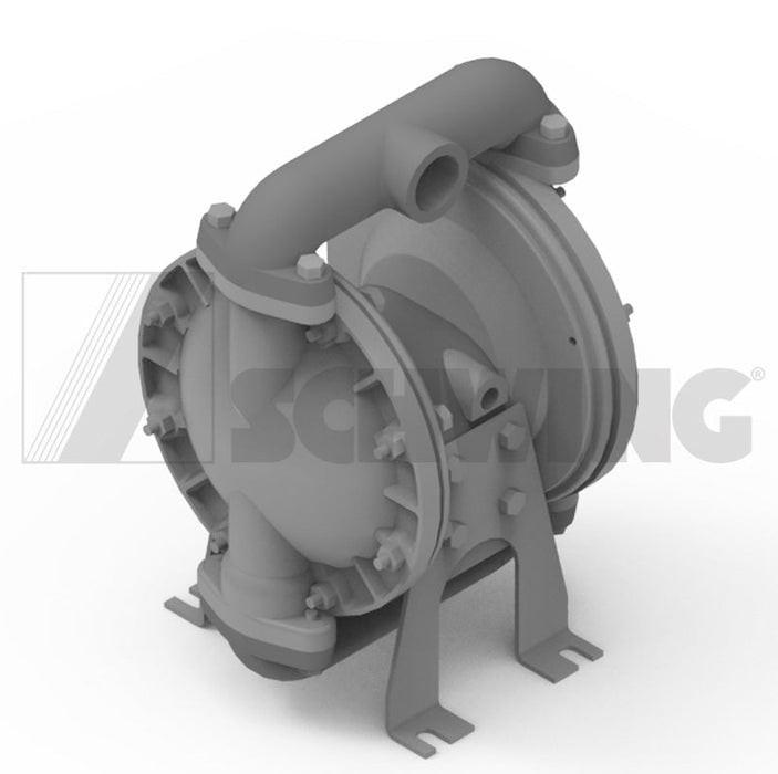 Pump - Water, Diaphragm, Pneumatic | Weight: 43 lbs | Dimensions: 318 X 203 X 218MM