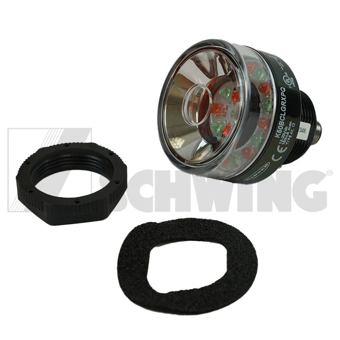 Lamp Led Bi-Color, Red/Green | Weight: 2 lbs | Dimensions: 50 X 50 X 60