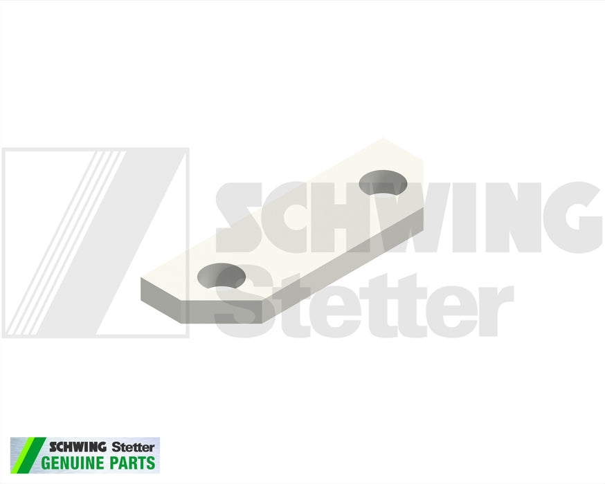 Plt - 3/8" Shaft Retainer | Weight: 2 lbs | Dimensions: 10 X 40 X 120 MM