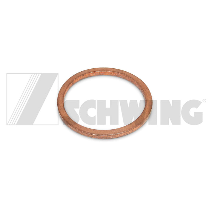 Sealing Ring Din 7603 A 18 X 22-Cu | Weight: 2 lbs | Dimensions: 22 X 22 X 2 MM