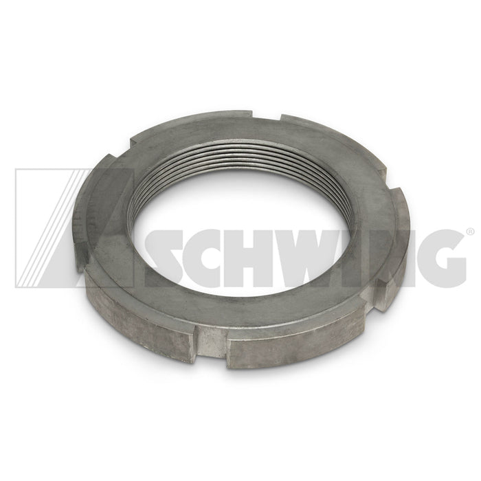 Nut - Grooved, M 75 X 2 | Weight: 3 lbs | Dimensions: 110 X 110 X 13 MM