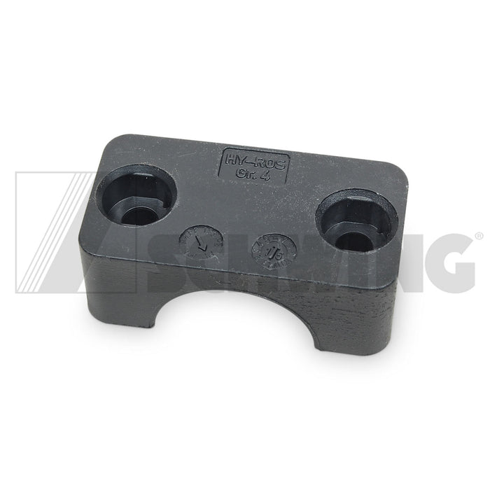 Clamp - Half, Hydac Plastic, Dn 30 Iv | Weight: 2 lbs | Dimensions: 58 X 30 X 21 MM