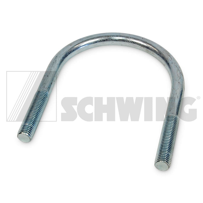U-Bolt - Stirrup, Din 3570 A 120 - St 37 | Weight: 3 lbs | Dimensions: 72 X 53 X 16 MM