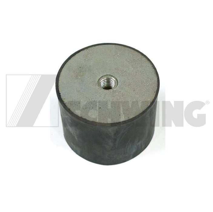 Parts - Buffer 55H 75W Single Hole M12 | Weight: 3 lbs | Dimensions: 55 X 76 X 76MM
