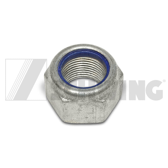 Nut Din 985 M 27 X2-8-Vzd | Weight: 2 lbs | Dimensions: 45 X 41 X 28 MM