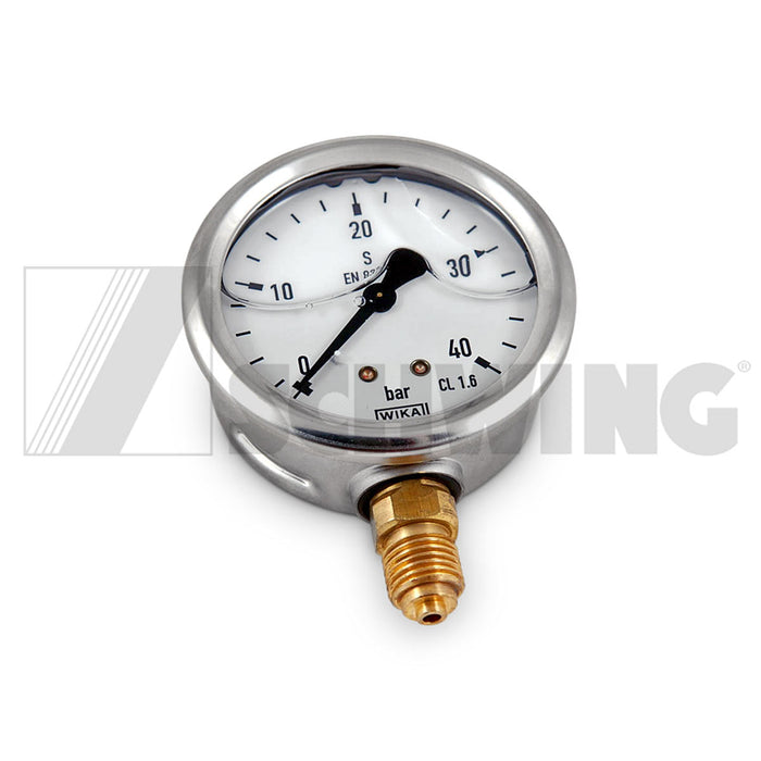 Gauge - Hyd, Pressure (Bt) 0-40 Bar | Weight: 2 lbs | Dimensions: 68 X 90 X 30MM