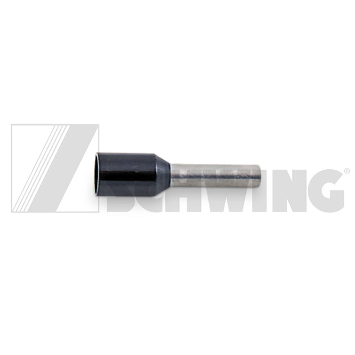 End Ferrule 1.50 Mm?? Black | Weight: 1 lbs | Dimensions: 4 X 4 X 15MM