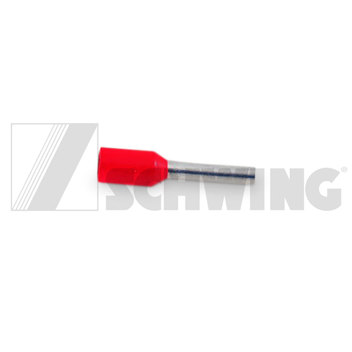Harn - Cable End Sleeve 1 Qmm | Weight: 2 lbs | Dimensions: 4 X 4 X 15MM