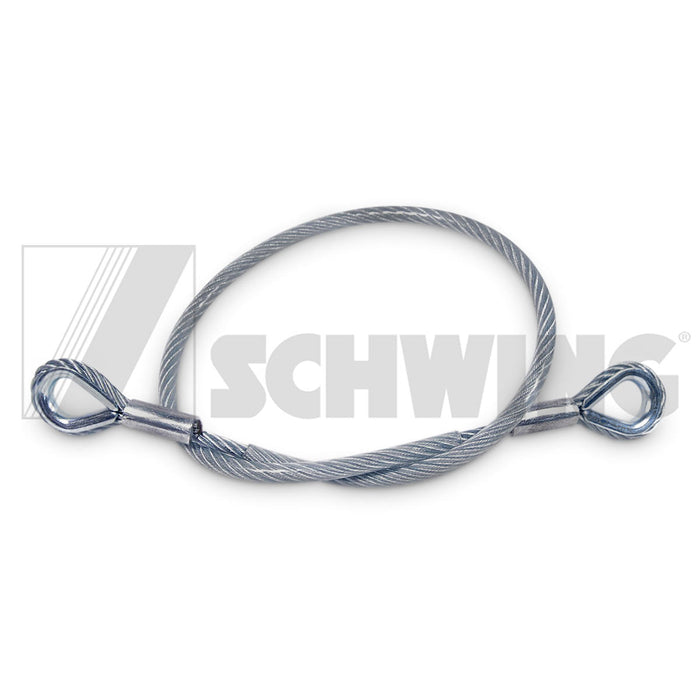 Rope - Wire, D 6 X 750 | Weight: 2 lbs | Dimensions: 40 X 150 X 260 MM