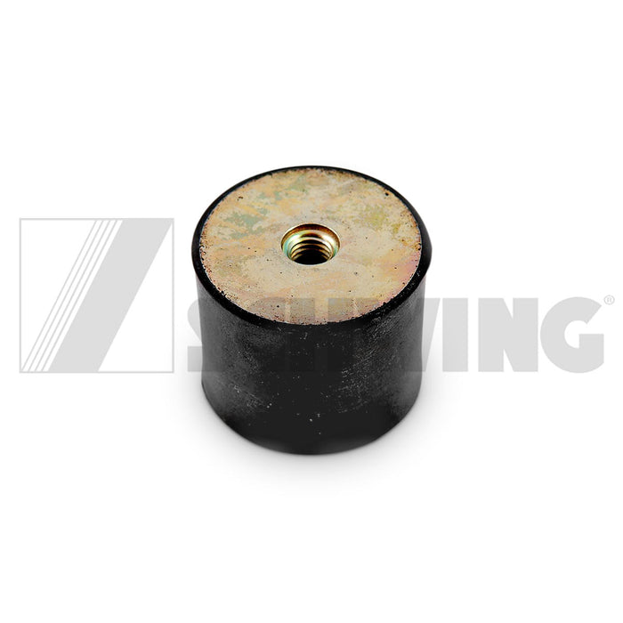 Parts - Buffer 50H 40W Double Hole M10 | Weight: 2 lbs | Dimensions: 39 X 50 X 50MM