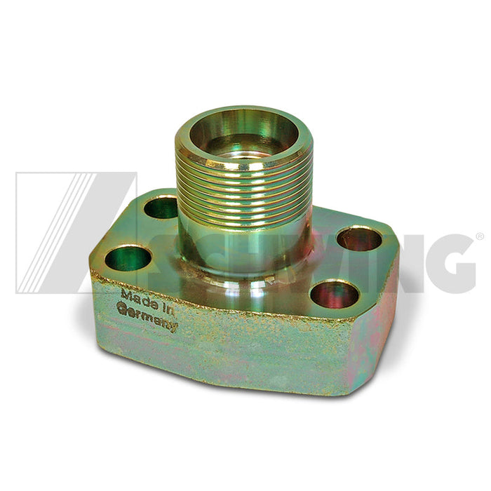 Fitting - Hyd, Connector Flange Straight | Weight: 3 lbs | Dimensions: 80 X 60 X 60 MM