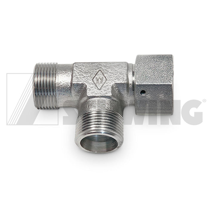 Fitting - Hyd, Tee Elsd 16-S | Weight: 2 lbs | Dimensions: 30 X 50 X 70MM