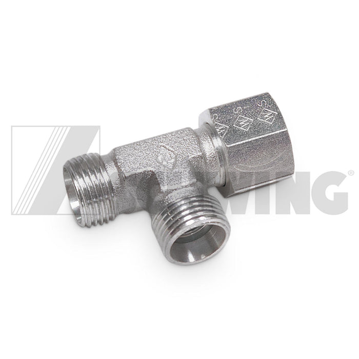 Fitting - Hyd, Tee Elsd 12-L | Weight: 2 lbs
