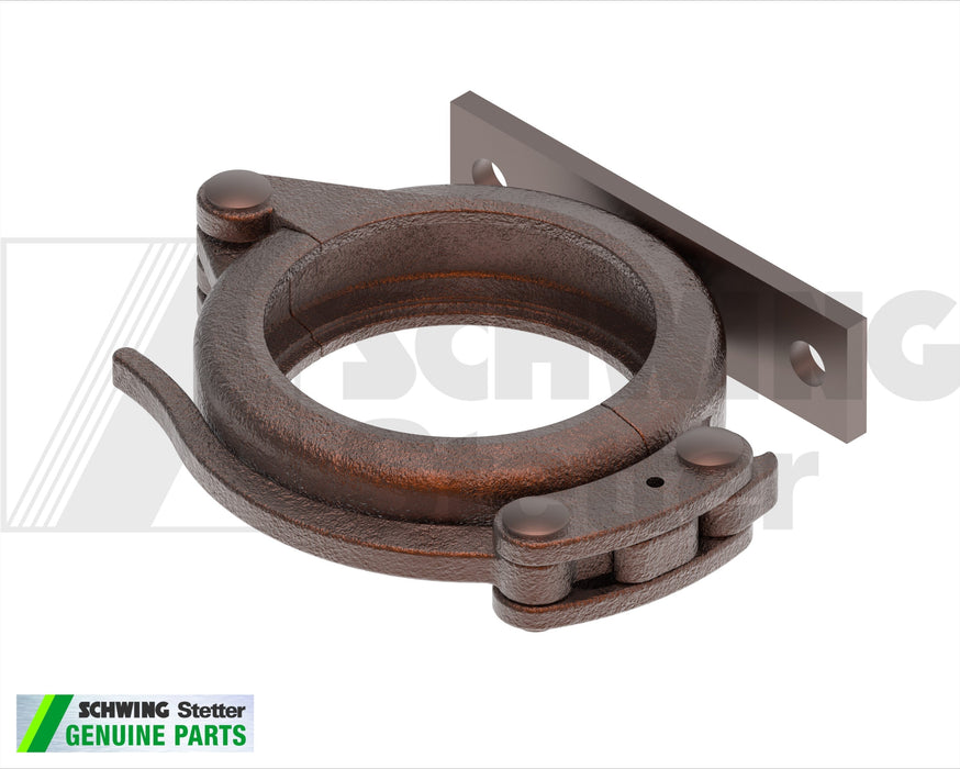 Pipe - Clamp, 5 1/2" With Flange | Weight: 12 lbs