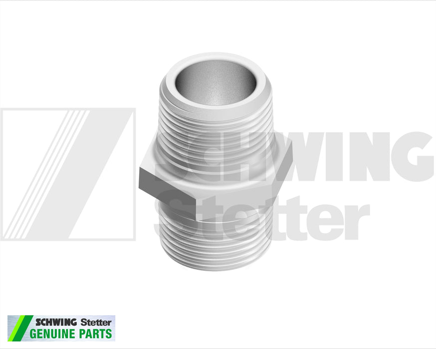 Double Nipple En 10242 N8-1-Zn-A | Weight: 2 lbs