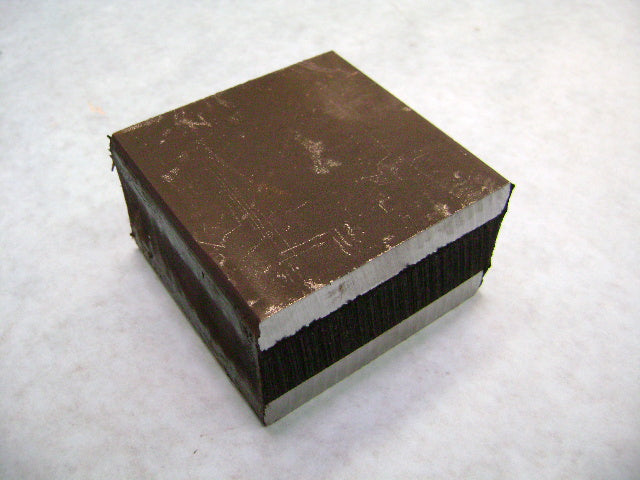 Parts - Rubber Steel Rail 100 X 60 X 100 | Weight: 7 lbs