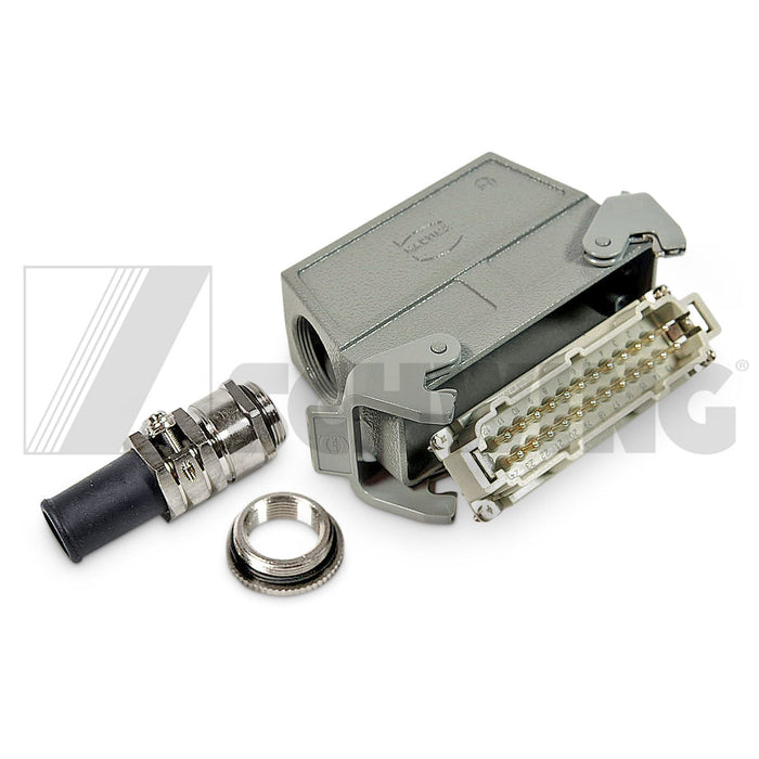Harn - Plug, Weiland 24 Pol Cpl Ip 55 | Weight: 3 lbs | Dimensions: 100 X 125 X 140 MM
